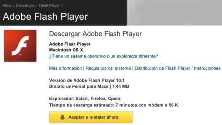 flash player 10 mac os x